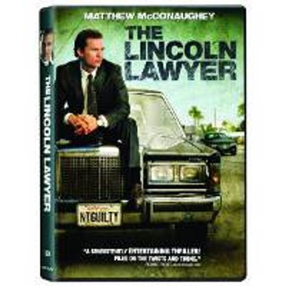 Диск DVD Lincoln Lawyer 
Диск DVD Lincoln Lawyer