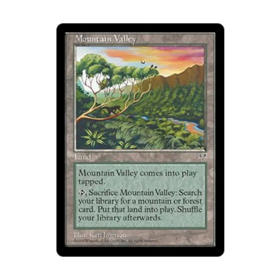 CCG Горная долина (U), MTG - Mirage
CCG Горная долина (U), MTG - Mirage