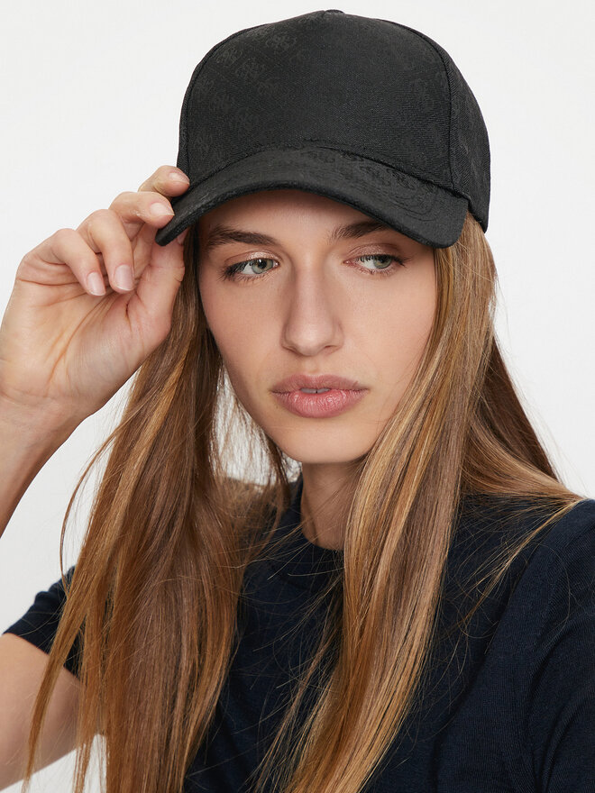 Бейсболка Guess, черный
Бейсболка Guess, черный