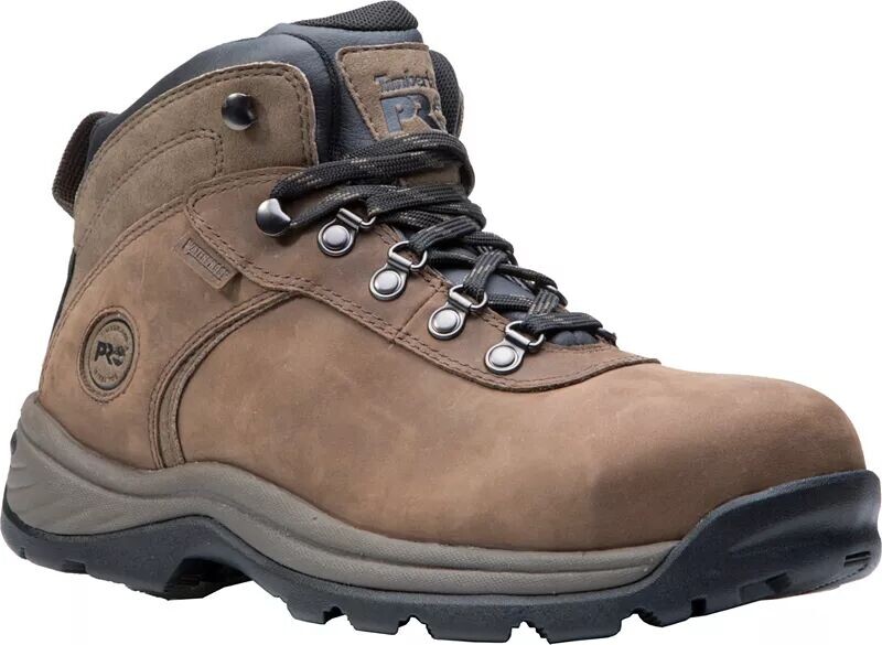 Мужские рабочие ботинки Timberland PRO Flume Mid водонепроницаемые со стальным носком, коричневый
Мужские рабочие ботинки Timberland PRO Flume Mid водонепроницаемые со стальным носком, коричневый