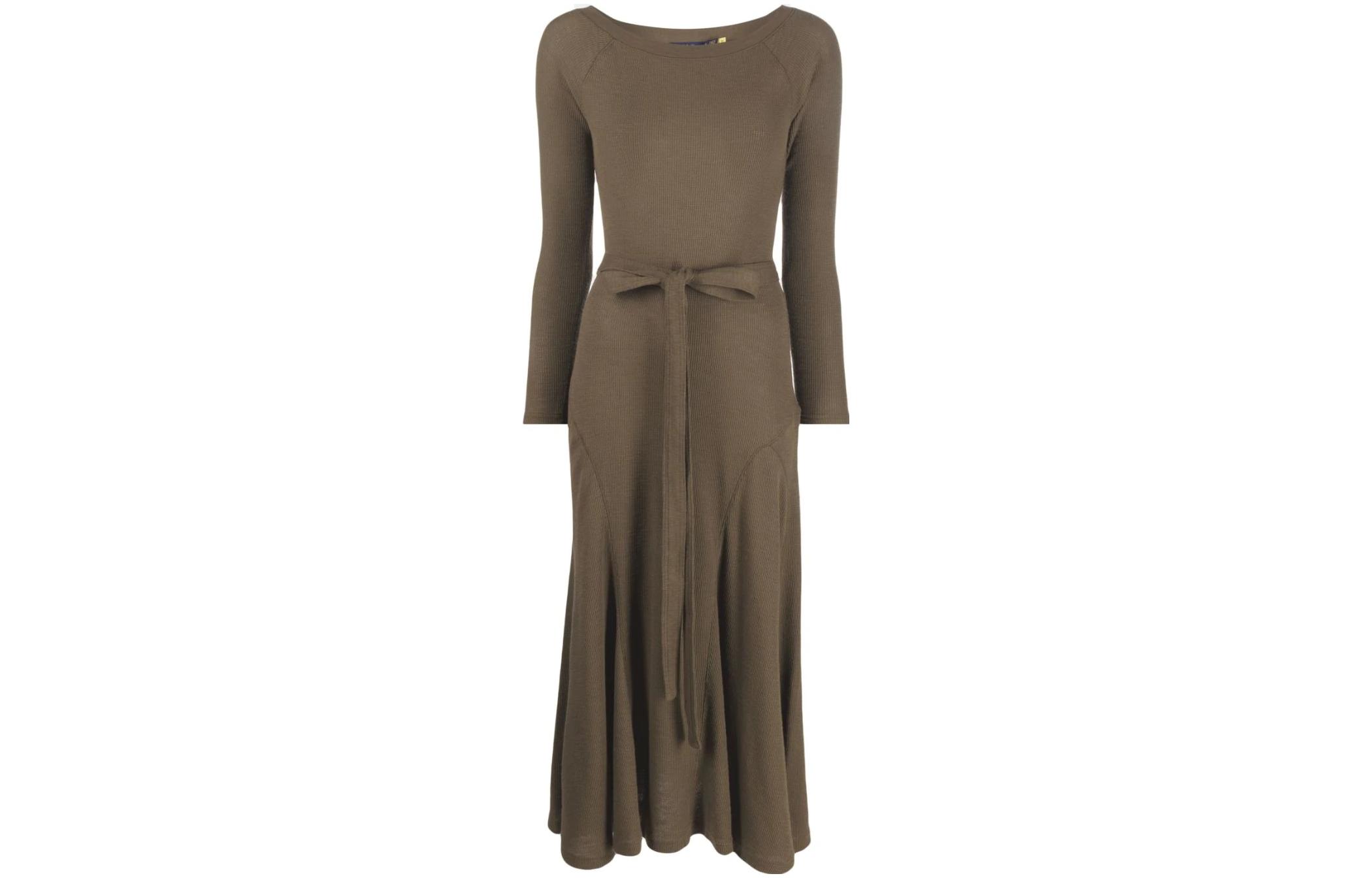 Polo Ralph Lauren SS22 Платье с длинным рукавом женское коричнево-зеленое
Polo Ralph Lauren SS22 Платье с длинным рукавом женское коричнево-зеленое