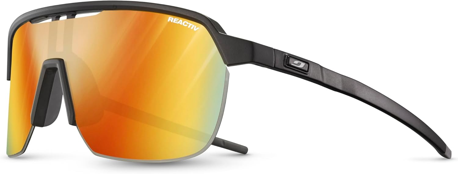 Солнцезащитные очки Julbo Frequency Performance, унисекс, для активного спорта. Полная вентиляция, панорамный обзор. Защита от УФ 100%. Цвет: черно-серый, линзы желтые с многослойным розовым зеркальным покрытием (Reactiv 1-3 Light Amplifier)
Солнцезащитные очки Julbo Frequency Performance, унисекс, для активного спорта. Полная вентиляция, панорамный обзор. Защита от УФ 100%. Цвет: черно-серый, линзы желтые с многослойным розовым зеркальным покрытием (Reactiv 1-3 Light Amplifier)