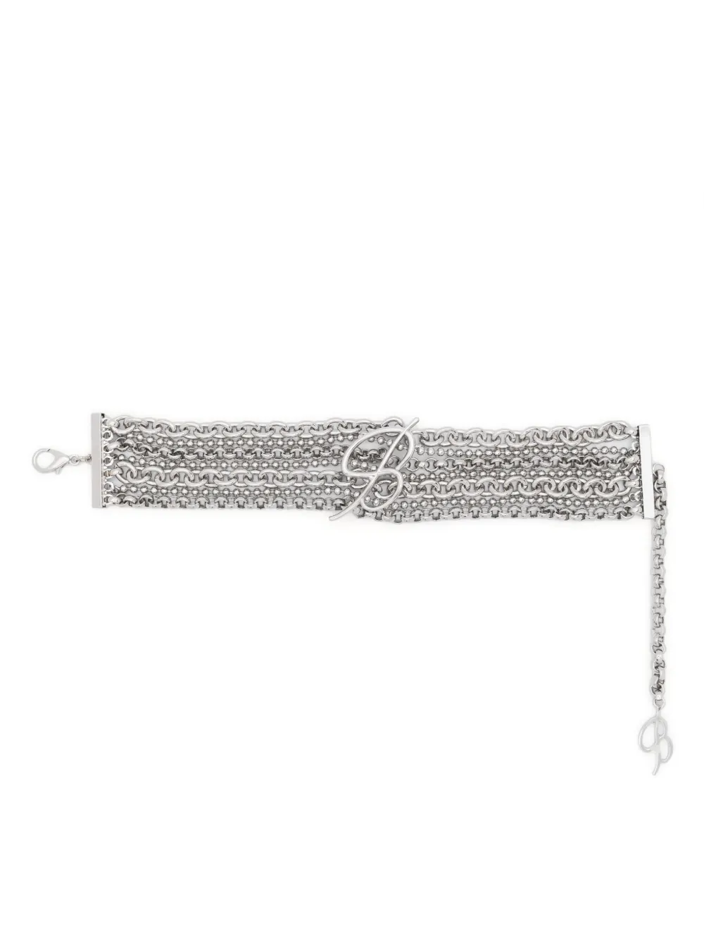 Колье с логотипом BLUMARINE, серебяный
Колье с логотипом BLUMARINE, серебяный