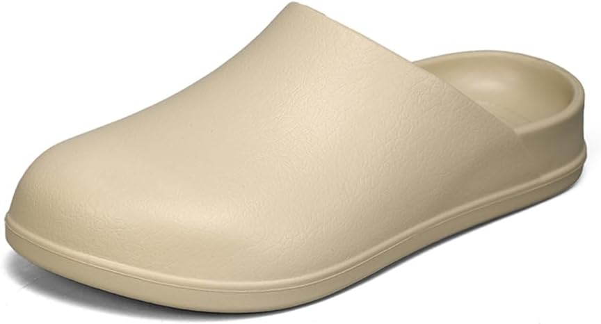 HiGropcore женские и мужские сабо без отверстий, устойчивые к скольжению туфли для медсестры и шеф-повара, с широким носком, для дома и улицы, хаки
HiGropcore женские и мужские сабо без отверстий, устойчивые к скольжению туфли для медсестры и шеф-повара, с широким носком, для дома и улицы, хаки