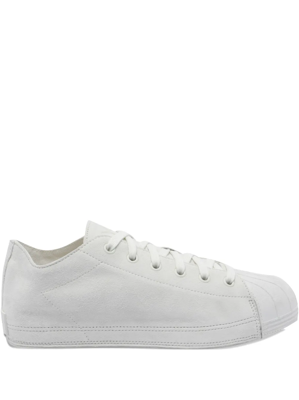 Замшевые кожаные кеды на шнуровке Y-3, белый
Замшевые кожаные кеды на шнуровке Y-3, белый