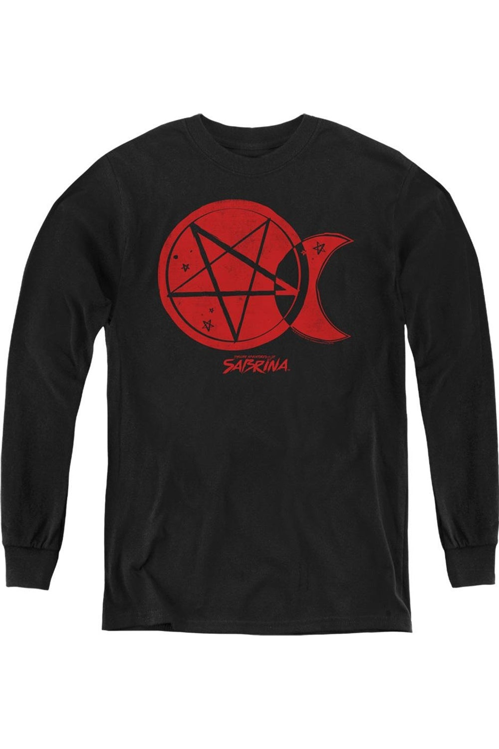 "Chilling Adventures Of Sabrina" Свитшот с длинным рукавом "Темная Луна" для молодежи Gildan, черный
"Chilling Adventures Of Sabrina" Свитшот с длинным рукавом "Темная Луна" для молодежи Gildan, черный