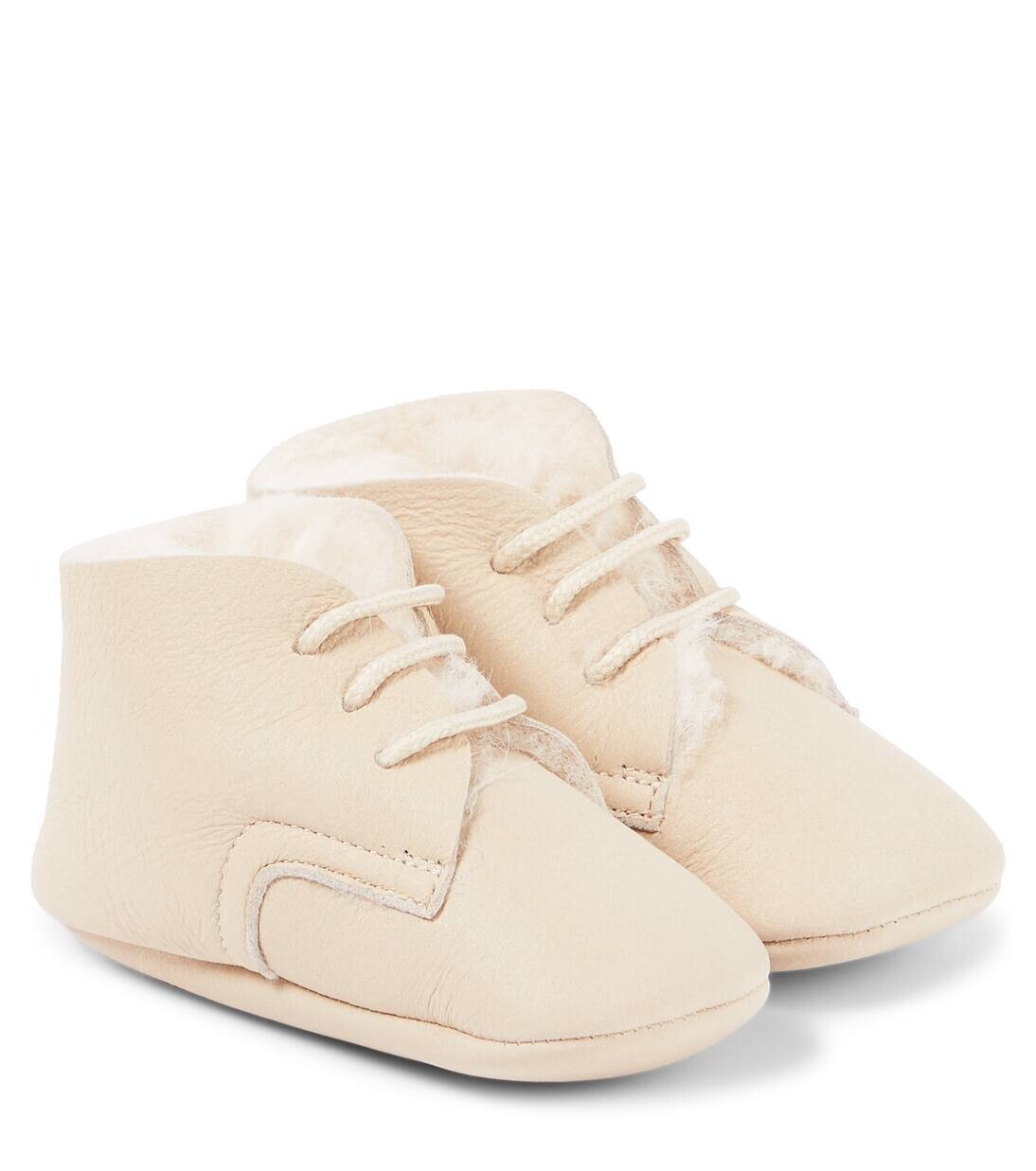 Детские кожаные пинетки Pèpè, цвет cipria
Детские кожаные пинетки Pèpè, цвет cipria