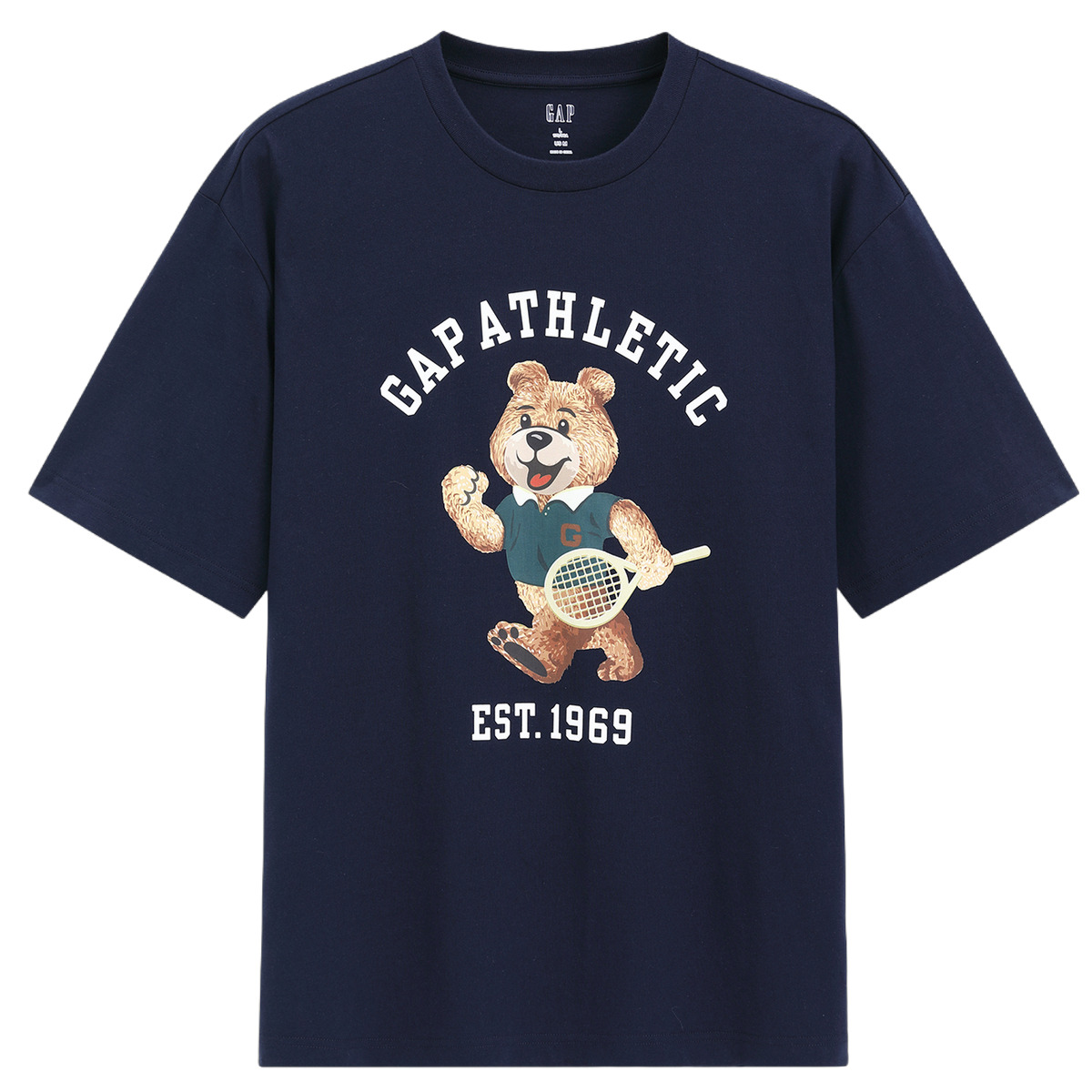 Футболка мужская Crew Neck GAP, marine синий
Футболка мужская Crew Neck GAP, marine синий