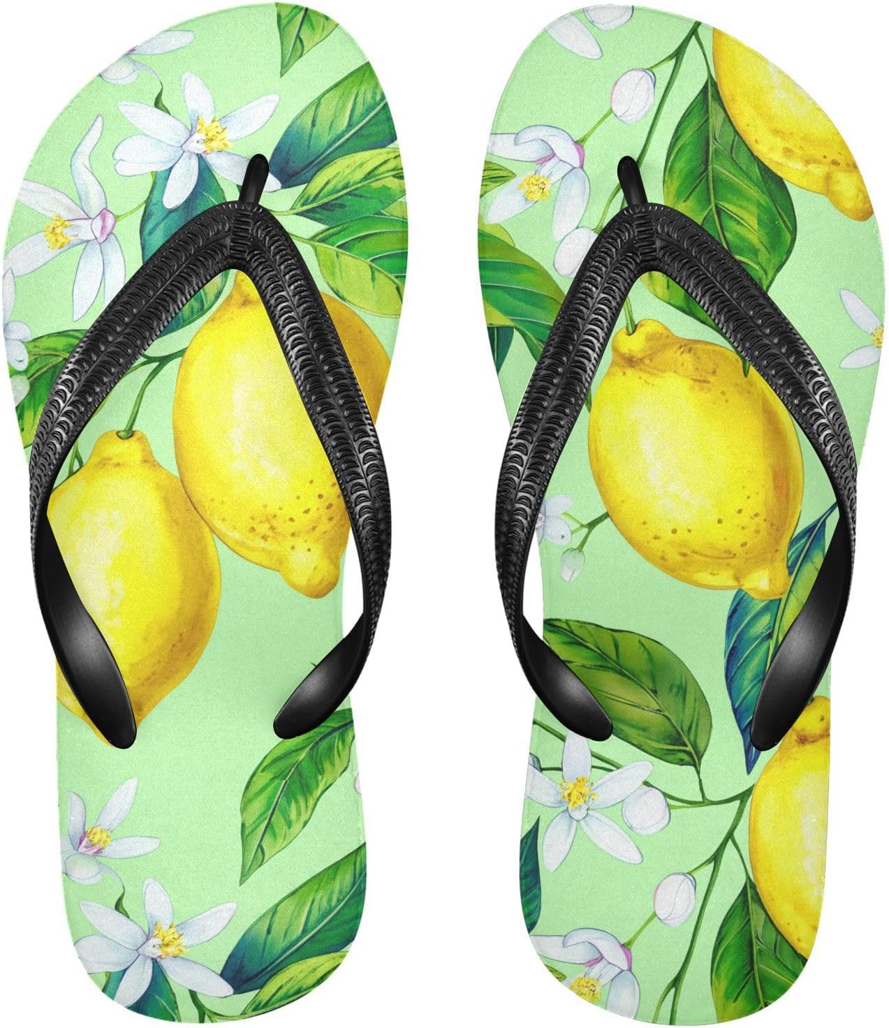 Шлепанцы для пляжа, душа, сандалии-вьетнамки из резины с нескользящей подошвой, летние тапочки с рисунком лимонных цветов и листьев, обувь для ходьбы, для мужчин и женщин Sinestour, зеленый
Шлепанцы для пляжа, душа, сандалии-вьетнамки из резины с нескользящей подошвой, летние тапочки с рисунком лимонных цветов и листьев, обувь для ходьбы, для мужчин и женщин Sinestour, зеленый