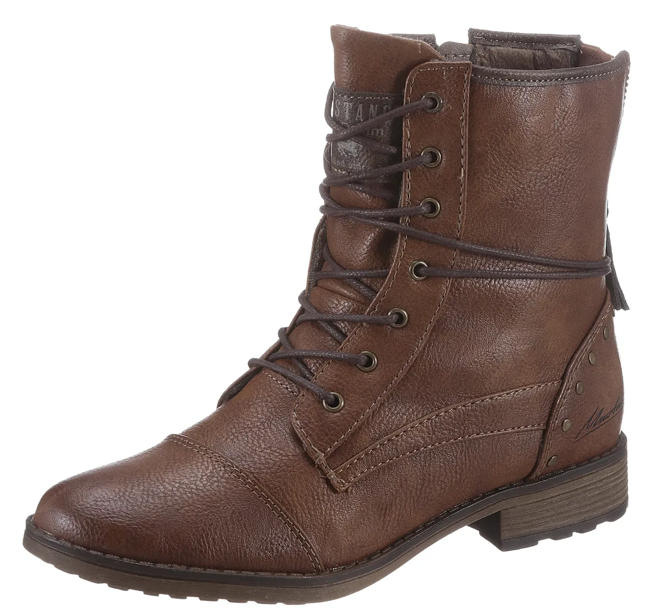 Ботильоны Mustang Shoes на шнуровке со шнуровкой вокруг голенища, цвет Cognac-Used
Ботильоны Mustang Shoes на шнуровке со шнуровкой вокруг голенища, цвет Cognac-Used
