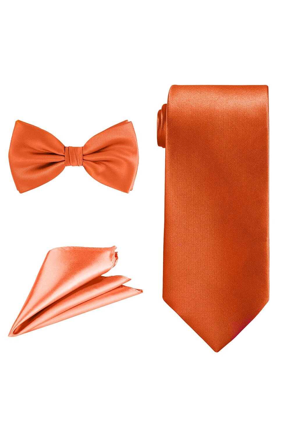 Набор галстук, бабочка и платок Neel Blue, оранжевый
Набор галстук, бабочка и платок Neel Blue, оранжевый
