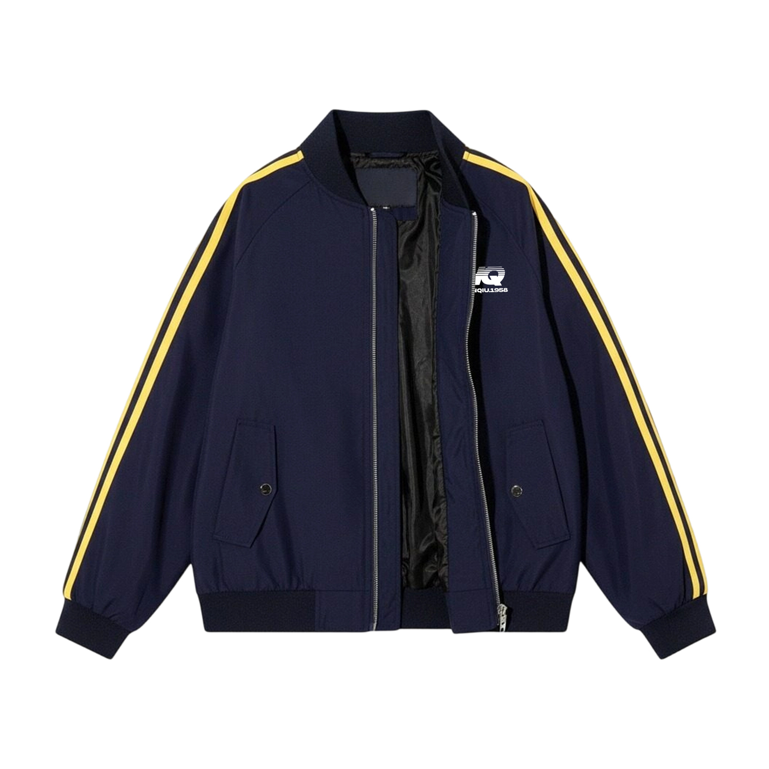 Куртка Unisex Baseball Collar Moderate HUANQIU, темно-синий
Куртка Unisex Baseball Collar Moderate HUANQIU, темно-синий