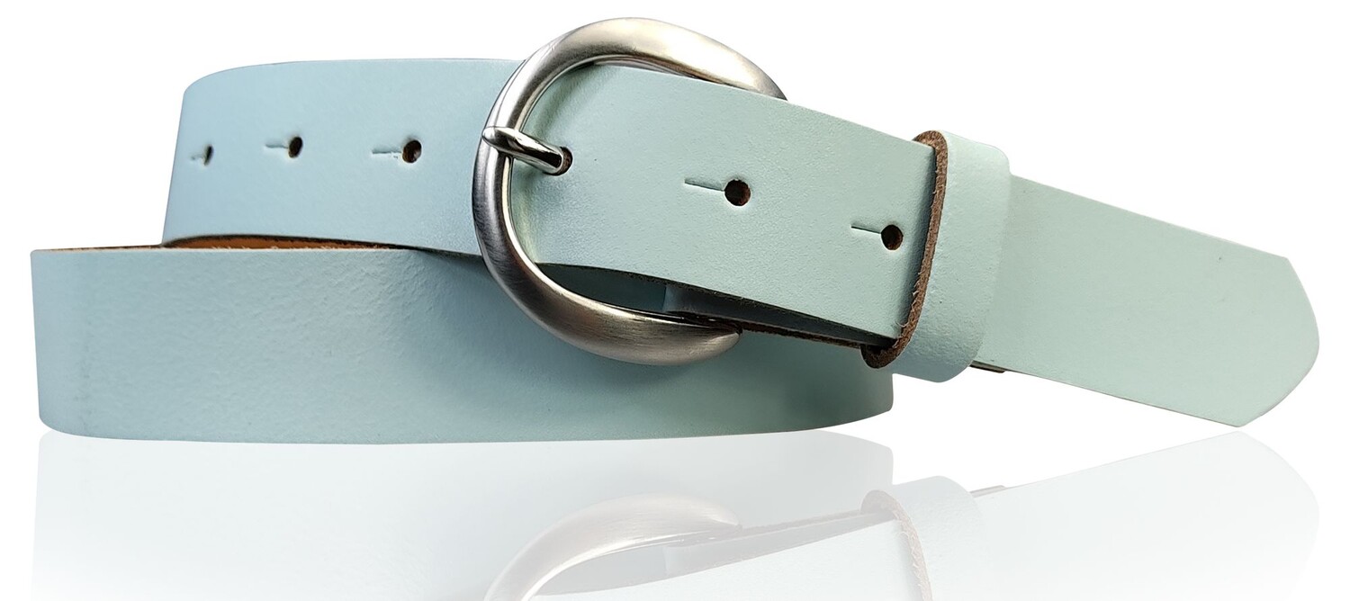 Кожаный ремень FRONHOFER, аква
Кожаный ремень FRONHOFER, аква
