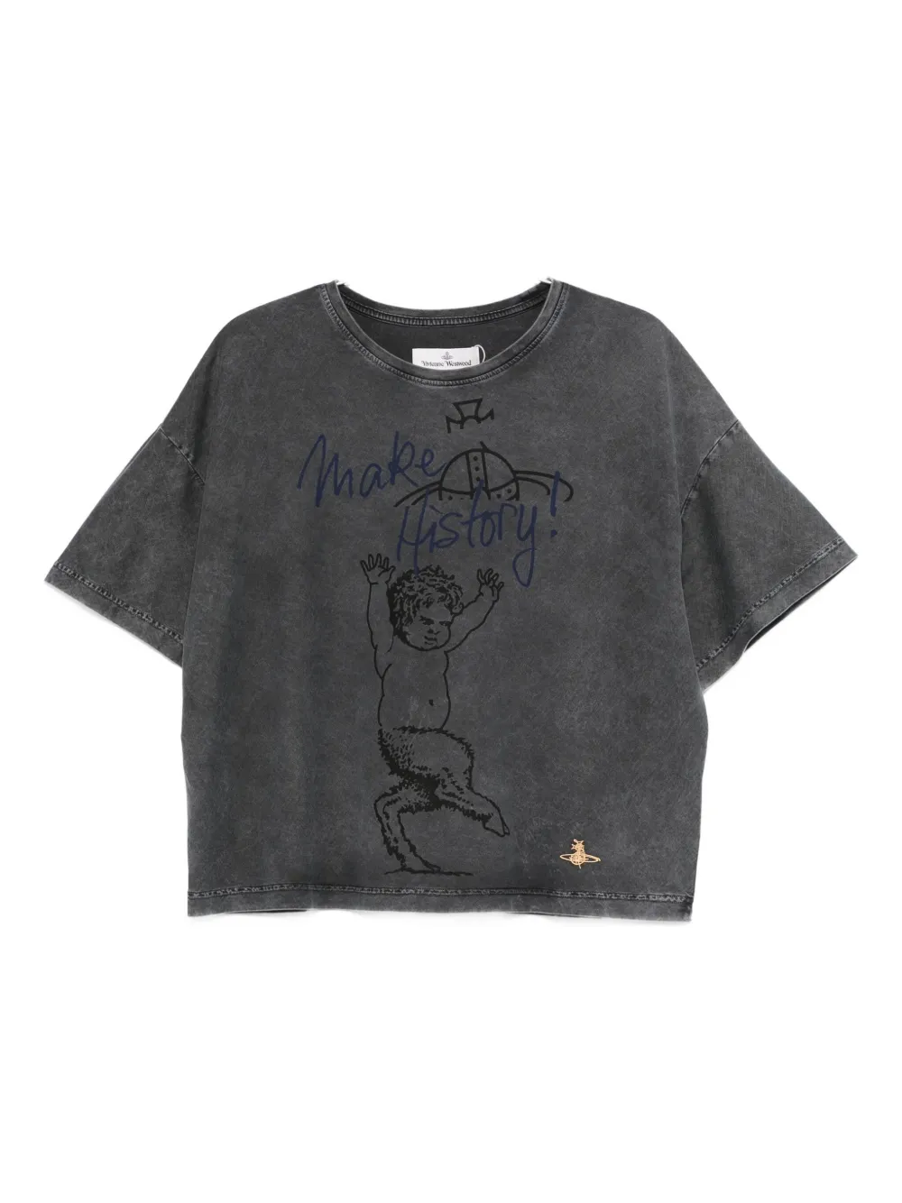 Футболка Fawn Box с графическим принтом Vivienne Westwood, серый
Футболка Fawn Box с графическим принтом Vivienne Westwood, серый