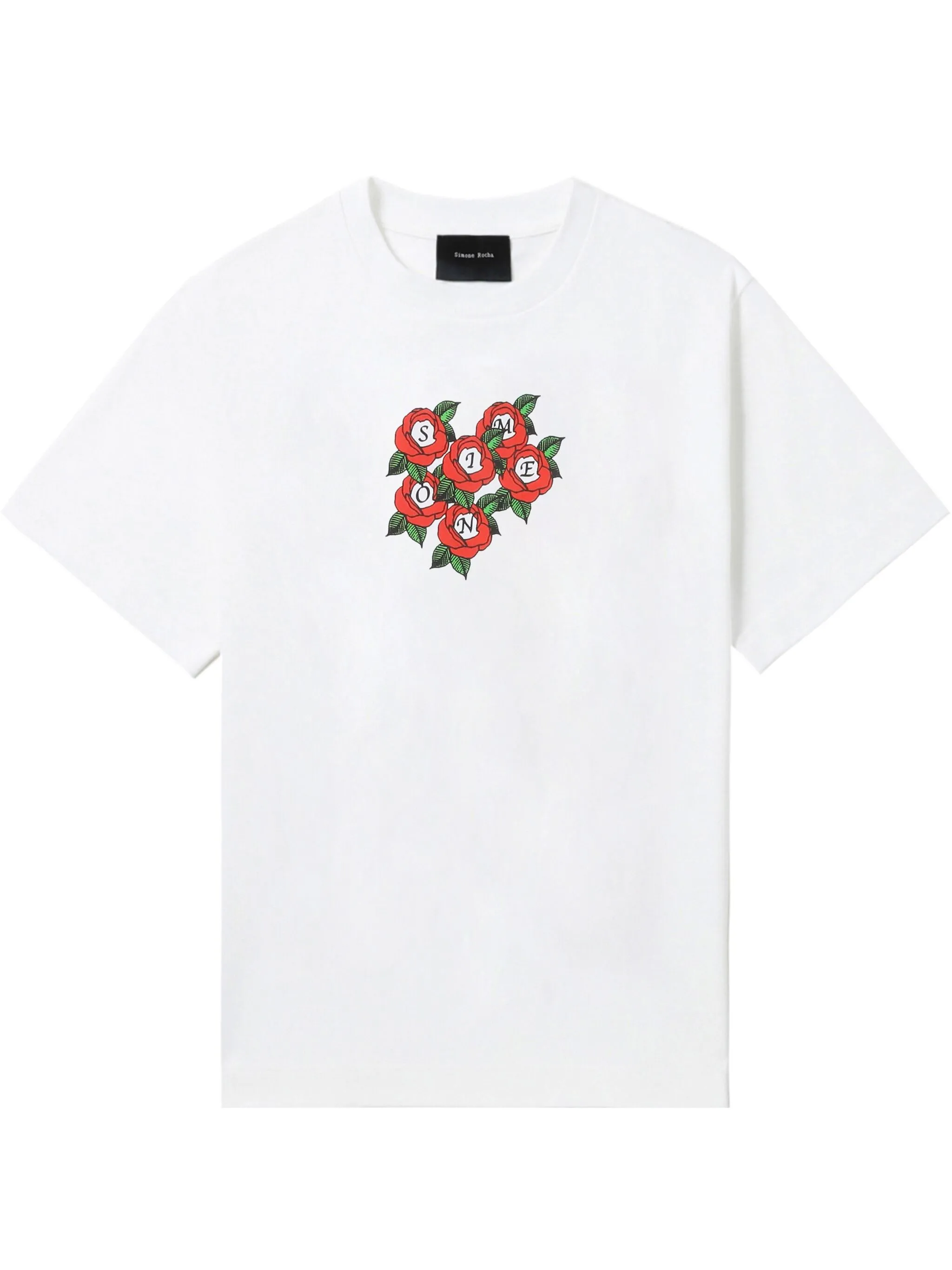 Футболка с логотипом Simone Rocha, белый
Футболка с логотипом Simone Rocha, белый