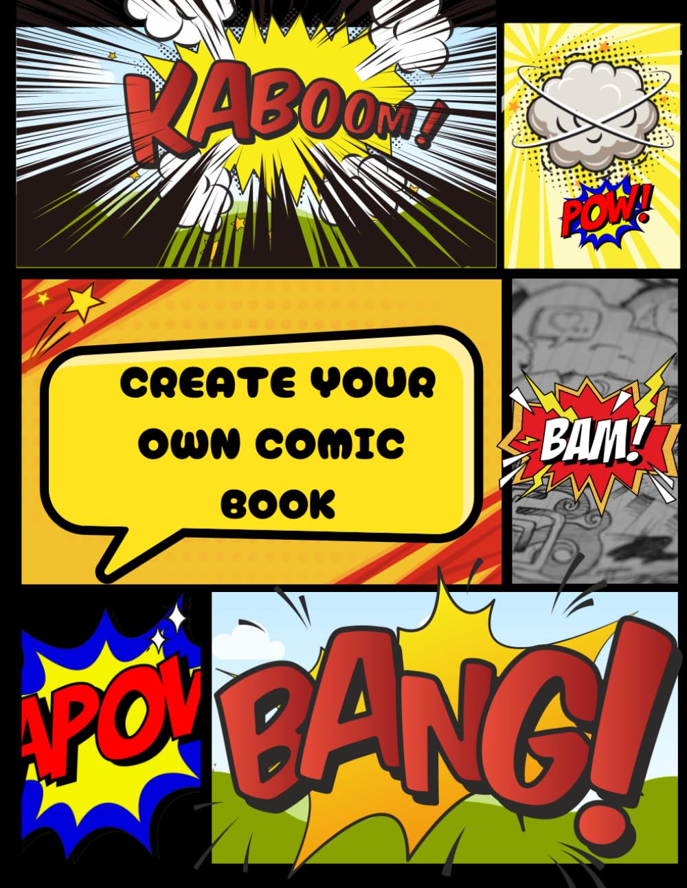 Blank comic Book: Create your own Book (Independently published)
Blank comic Book: Create your own Book (Independently published)