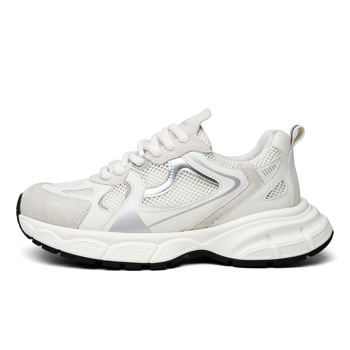 FED Дышащие и легкие массивные кроссовки мужские низкие белые, цвет White
FED Дышащие и легкие массивные кроссовки мужские низкие белые, цвет White