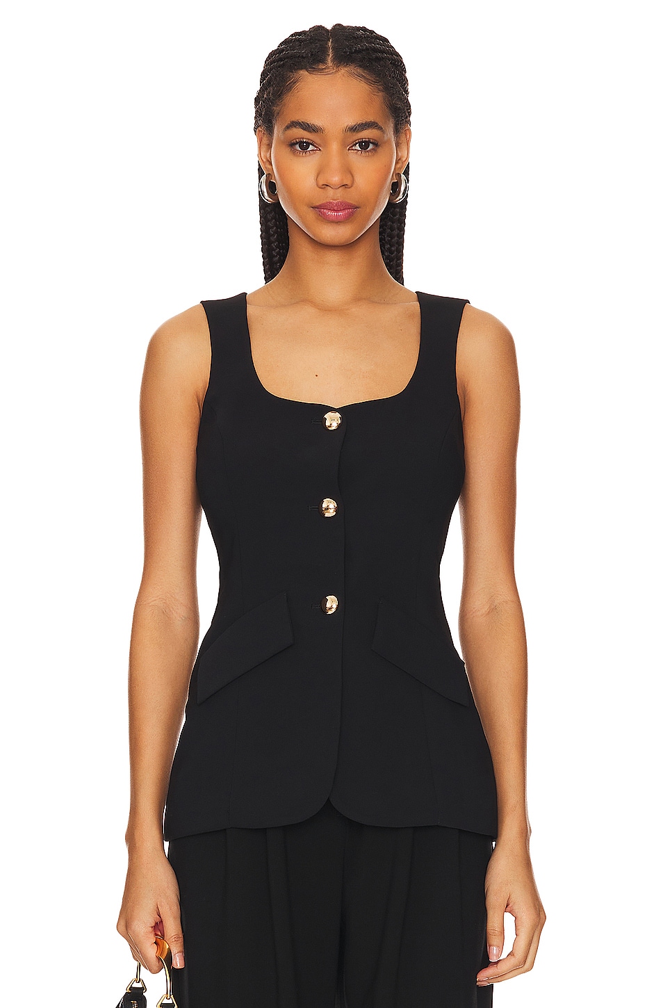 Кья топ Amanda Uprichard, черный
Кья топ Amanda Uprichard, черный