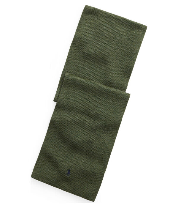 Шарф шерстяной Polo Ralph Lauren, зеленый
Шарф шерстяной Polo Ralph Lauren, зеленый