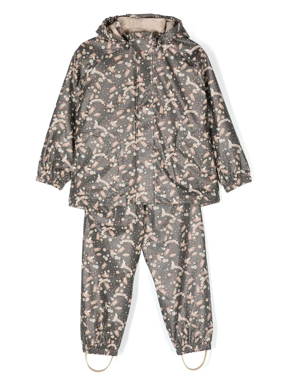 Спортивный костюм с графичным принтом Konges Sløjd, серый
Спортивный костюм с графичным принтом Konges Sløjd, серый