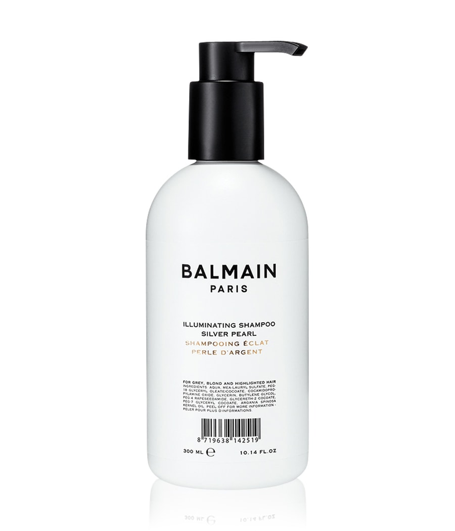 Шампунь для волос Balmain Hair Couture Illuminating Shampoo Silver Pearl, 300 ml
Шампунь для волос Balmain Hair Couture Illuminating Shampoo Silver Pearl, 300 ml
