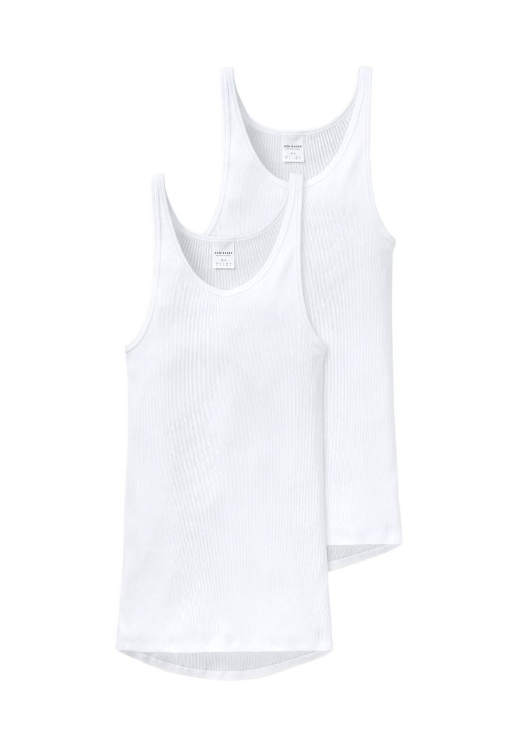 Майка/майка, комплект из 2 шт., двойная резинка Original Classics SCHIESSER
Майка/майка, комплект из 2 шт., двойная резинка Original Classics SCHIESSER