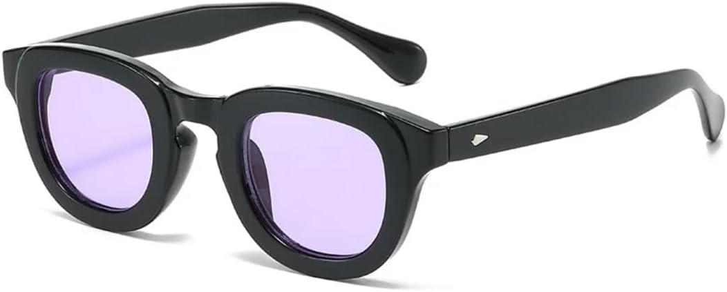 Овальные солнцезащитные очки для женщин с заклепками, защита от УФ-излучения UV400, винтажные, модные, роскошные, с леопардовым принтом (черно-фиолетовые) TOIPASTN, Black Purple
Овальные солнцезащитные очки для женщин с заклепками, защита от УФ-излучения UV400, винтажные, модные, роскошные, с леопардовым принтом (черно-фиолетовые) TOIPASTN, Black Purple