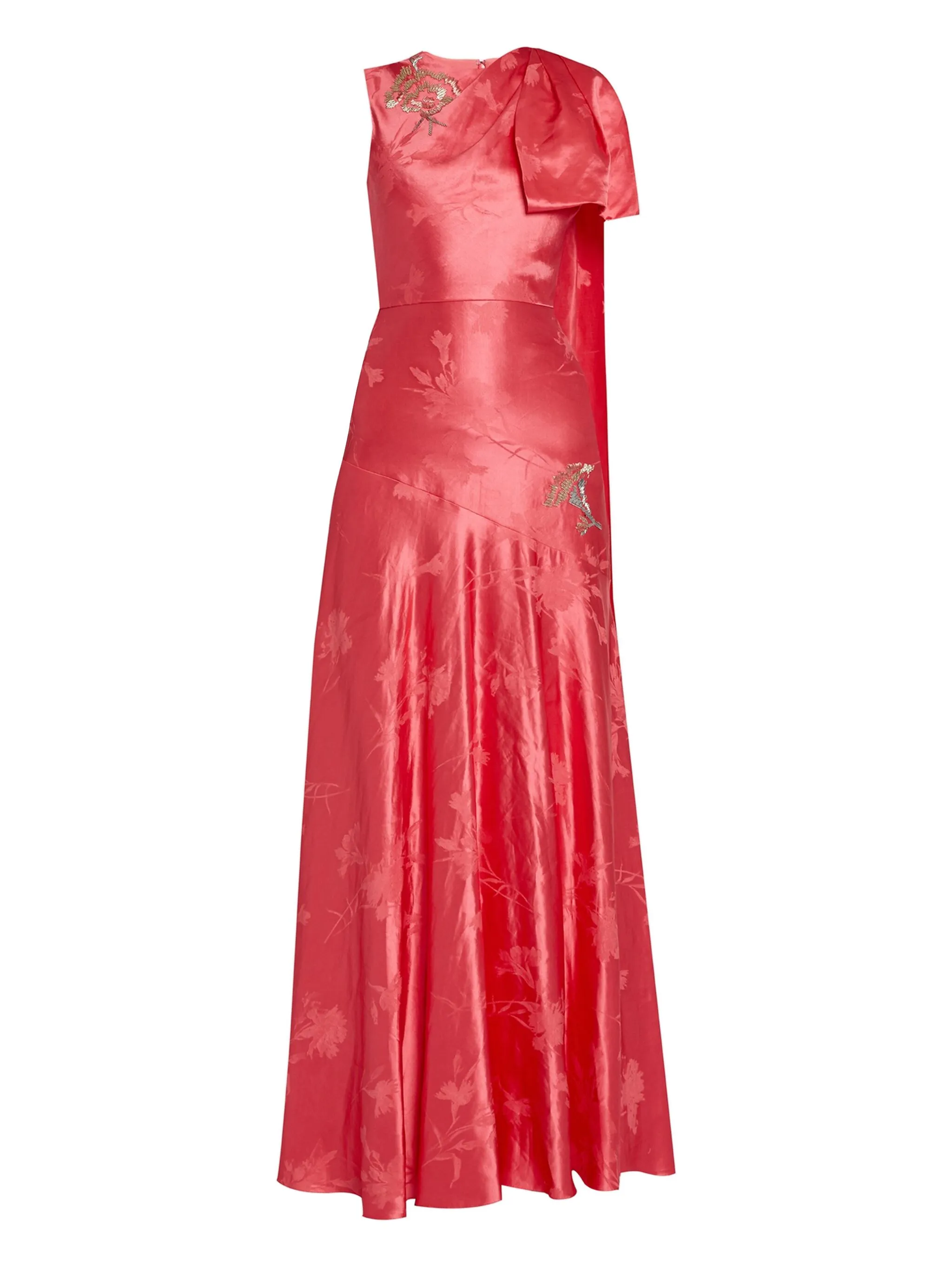 Платье асимметричного кроя с драпировкой Erdem, красный
Платье асимметричного кроя с драпировкой Erdem, красный