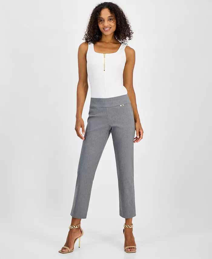 Женские укороченные брюки на резинке I.N.C. International Concepts, серый
Женские укороченные брюки на резинке I.N.C. International Concepts, серый