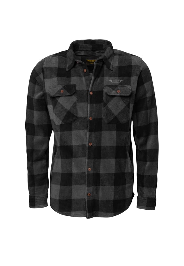 Рубашка из флиса клетчатая рубашка из флиса Hero By John Medoox, серый
Рубашка из флиса клетчатая рубашка из флиса Hero By John Medoox, серый