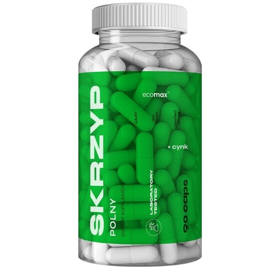 Ecomax, Хвощ + Цинк 90 капс.
Ecomax, Хвощ + Цинк 90 капс.