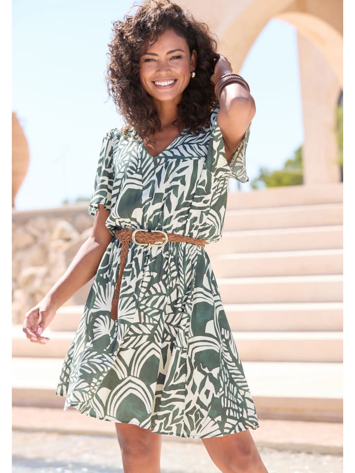 Короткое платье LASCANA, цвет grün-creme bedruckt
Короткое платье LASCANA, цвет grün-creme bedruckt