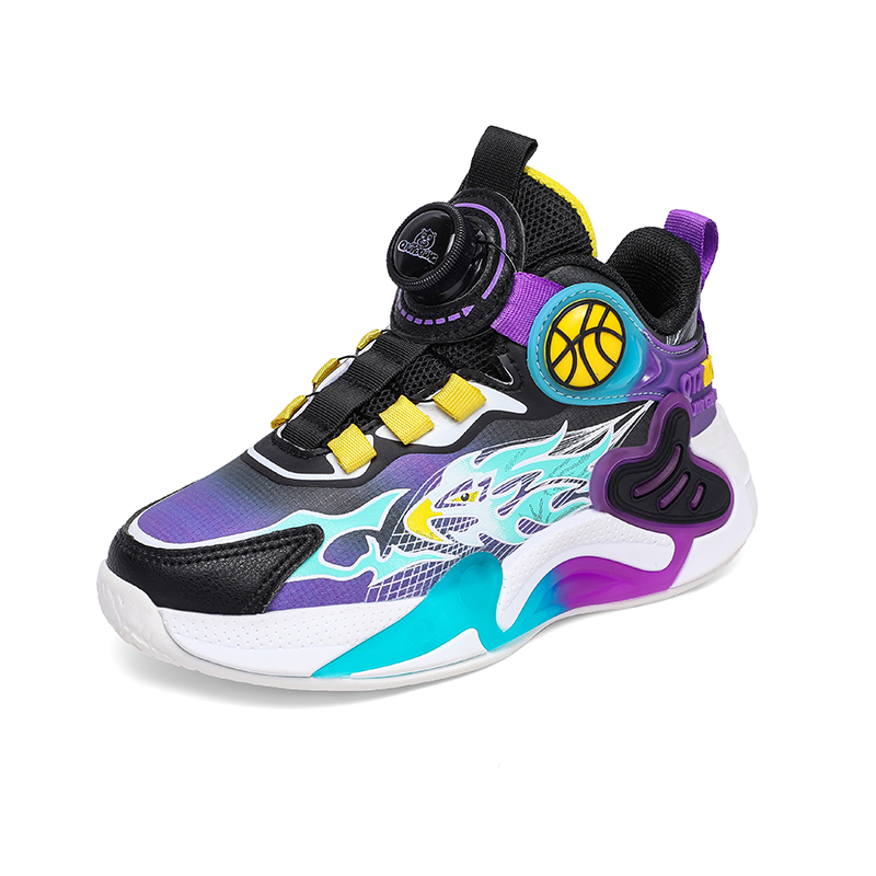 Детские баскетбольные кроссовки TONYBEAR, черный/фиолетовый
Детские баскетбольные кроссовки TONYBEAR, черный/фиолетовый