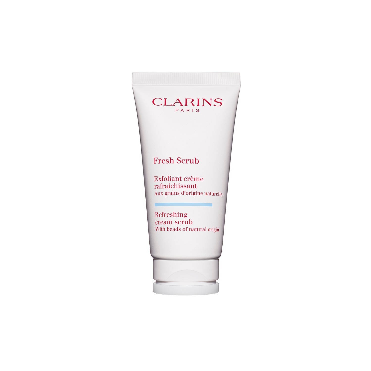 Скраб для лица fresh scrub Clarins, объем 50 мл.
Скраб для лица fresh scrub Clarins, объем 50 мл.
