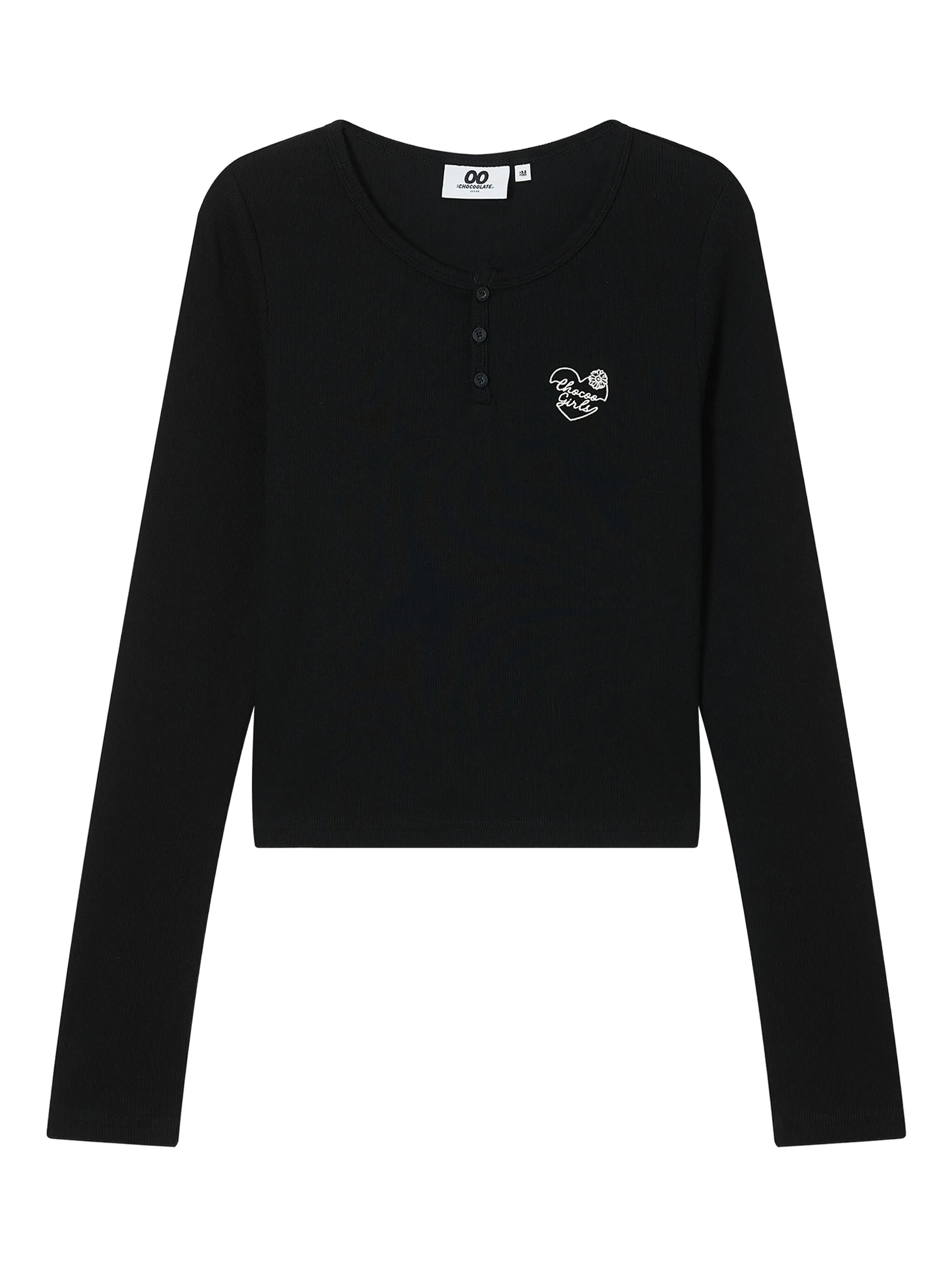 Футболка с вышивкой Chocoolate, черный
Футболка с вышивкой Chocoolate, черный