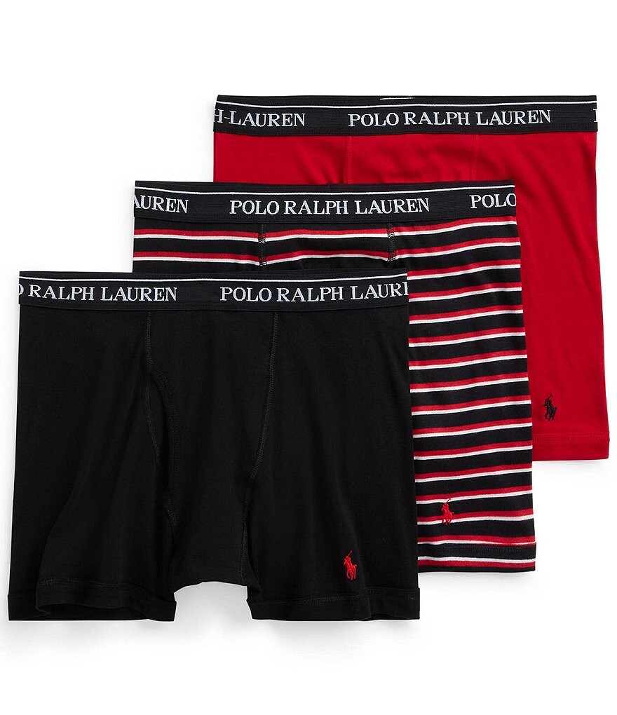 Polo Ralph Lauren Classic Fit, однотонный и в полоску, 6 Трусы-боксеры с внутренним швом (3 шт.), мультиколор
Polo Ralph Lauren Classic Fit, однотонный и в полоску, 6 Трусы-боксеры с внутренним швом (3 шт.), мультиколор