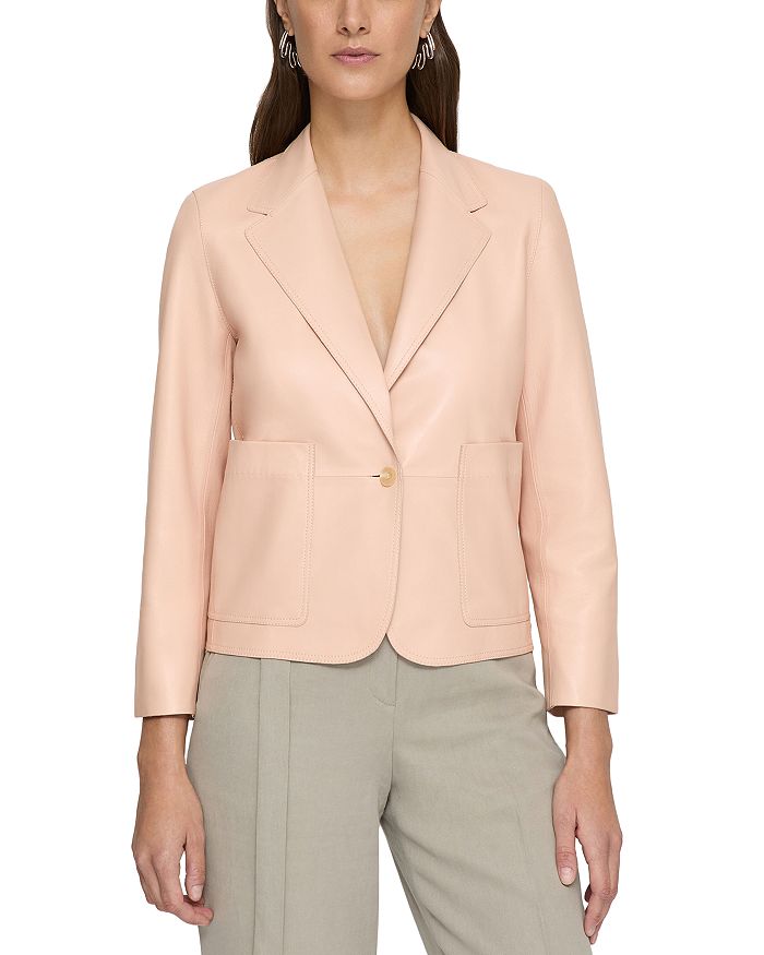 Кожаный укороченный пиджак бойфренда Lafayette 148 New York, коричневый/бежевый
Кожаный укороченный пиджак бойфренда Lafayette 148 New York, коричневый/бежевый
