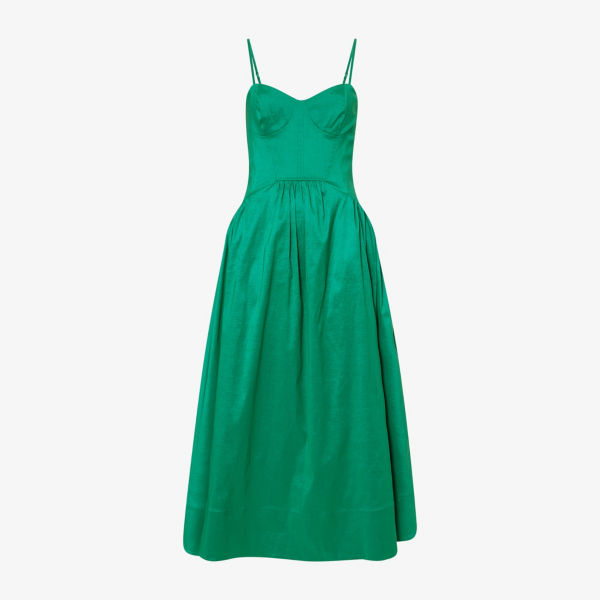 Платье миди Rebecca Vallance Байли корсетное, зеленый
Платье миди Rebecca Vallance Байли корсетное, зеленый