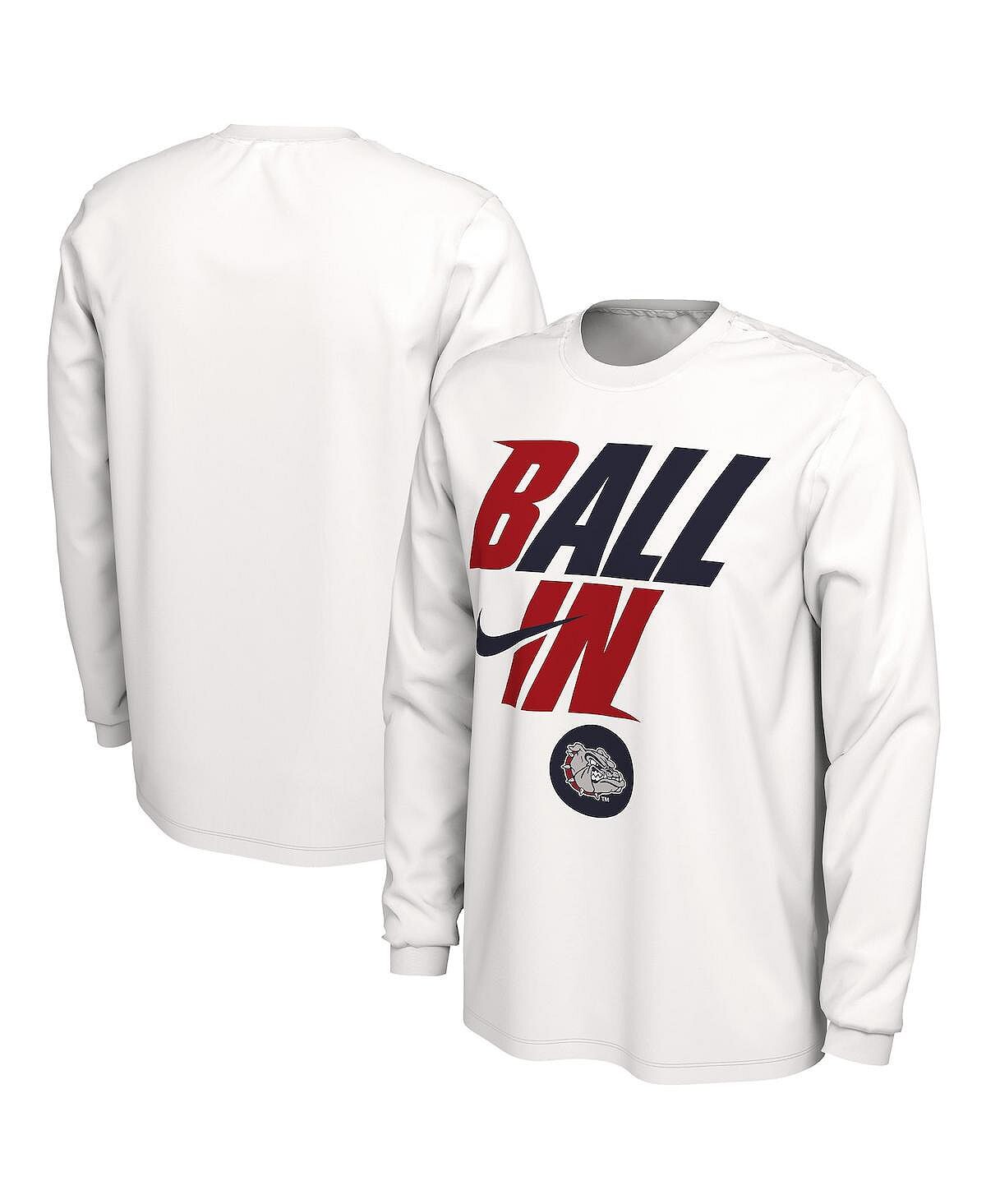 Мужская белая футболка с длинным рукавом Gonzaga Bulldogs Ball In Bench Nike, Белый, Мужская белая футболка с длинным рукавом Gonzaga Bulldogs Ball In Bench Nike
Мужская белая футболка с длинным рукавом Gonzaga Bulldogs Ball In Bench Nike, Белый, Мужская белая футболка с длинным рукавом Gonzaga Bulldogs Ball In Bench Nike