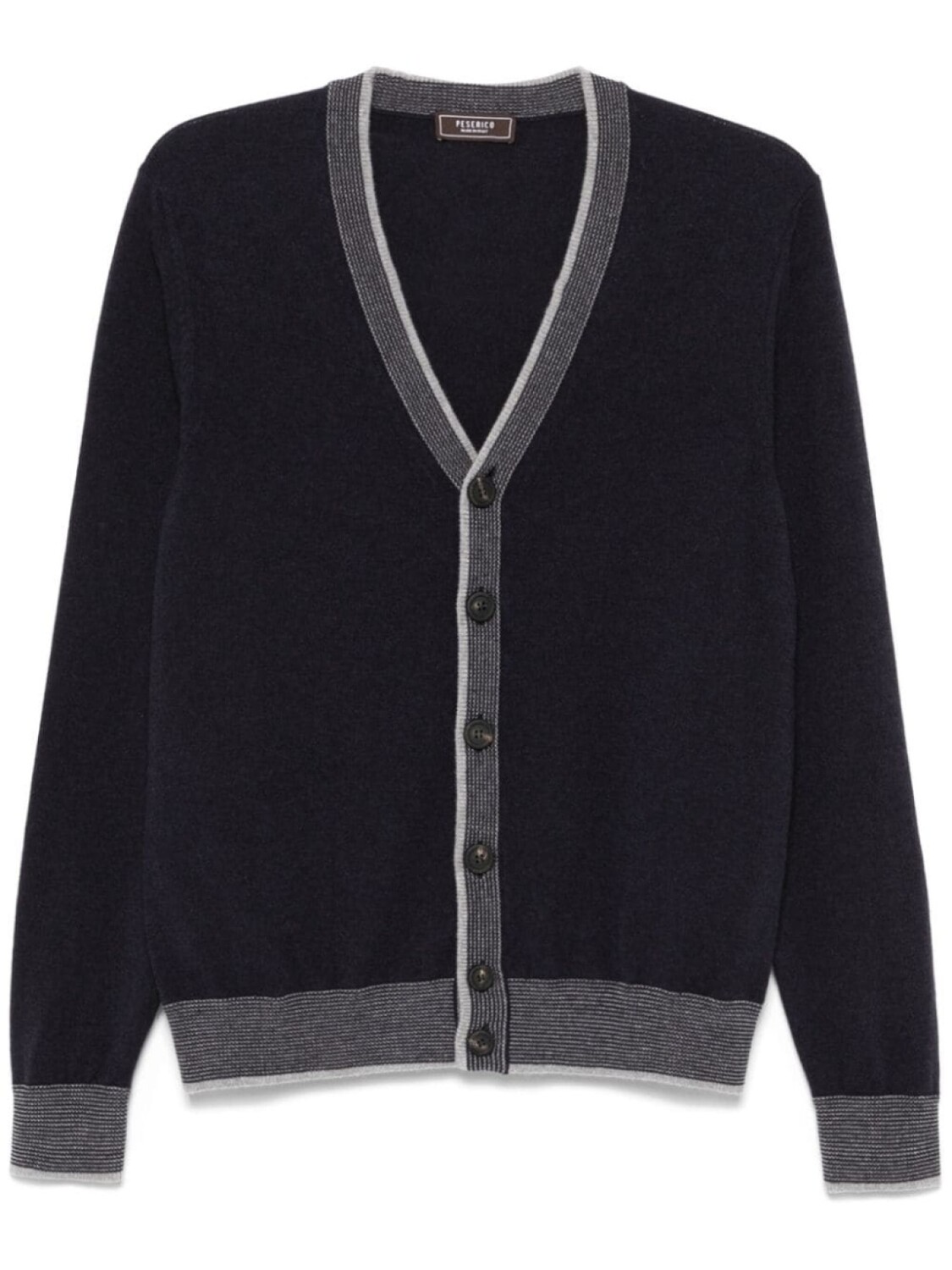 Peserico кардиган с контрастной отделкой, синий
Peserico кардиган с контрастной отделкой, синий
