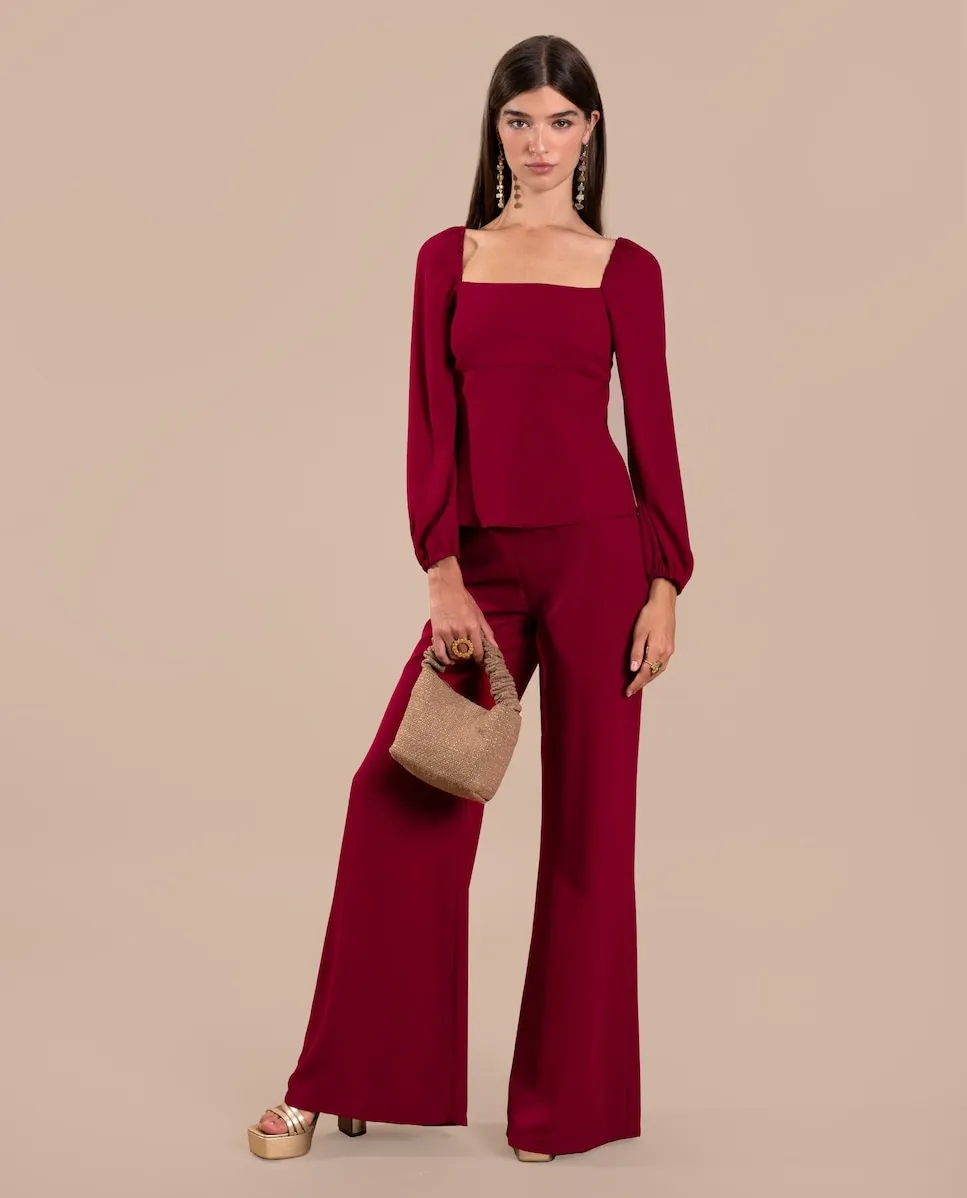 Широкие женские брюки-клеш с высокой талией The-Are, черный
Широкие женские брюки-клеш с высокой талией The-Are, черный