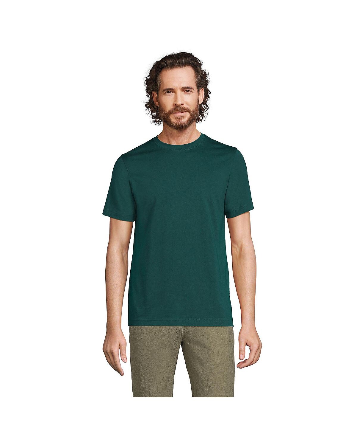 Мужская футболка Supima с короткими рукавами Lands' End
Мужская футболка Supima с короткими рукавами Lands' End