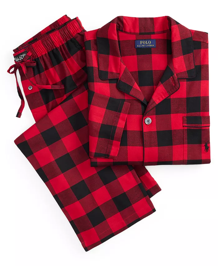 Мужской комплект пижамы Buffalo Check из 2 предметов Polo Ralph Lauren, мультиколор
Мужской комплект пижамы Buffalo Check из 2 предметов Polo Ralph Lauren, мультиколор