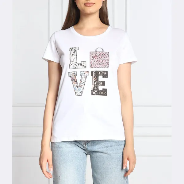 Футболка стандартного кроя Liu Jo, белый
Футболка стандартного кроя Liu Jo, белый