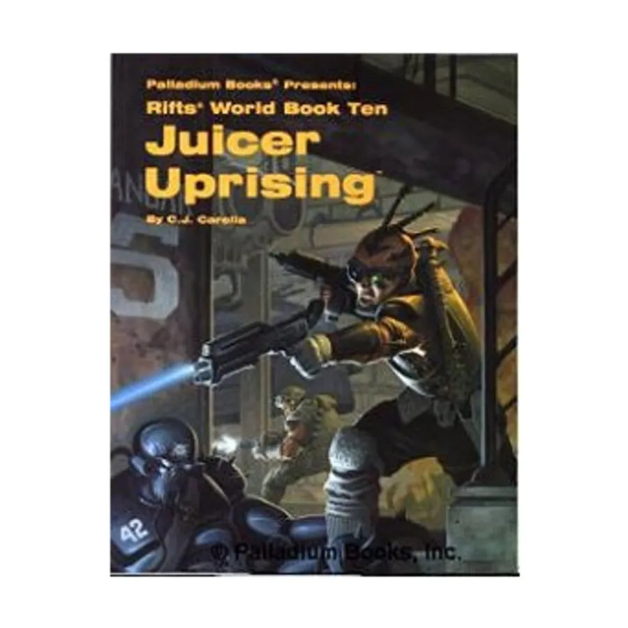 Juicer Uprising, Rifts - World Books #01 - #15, мягкая обложка
Juicer Uprising, Rifts - World Books #01 - #15, мягкая обложка
