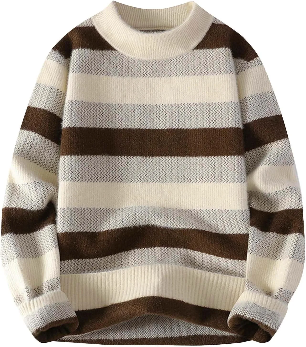 Мужской свитер Cambkatl с цветными блоками, уютный вязаный с длинным рукавом
Мужской свитер Cambkatl с цветными блоками, уютный вязаный с длинным рукавом