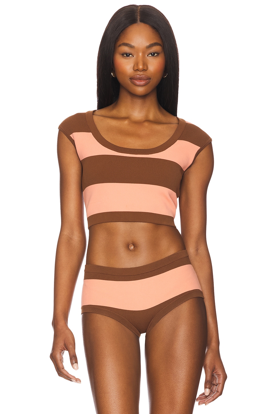 Топ-бикини "Балет" Tropic Of C, pink & tobacco
Топ-бикини "Балет" Tropic Of C, pink & tobacco