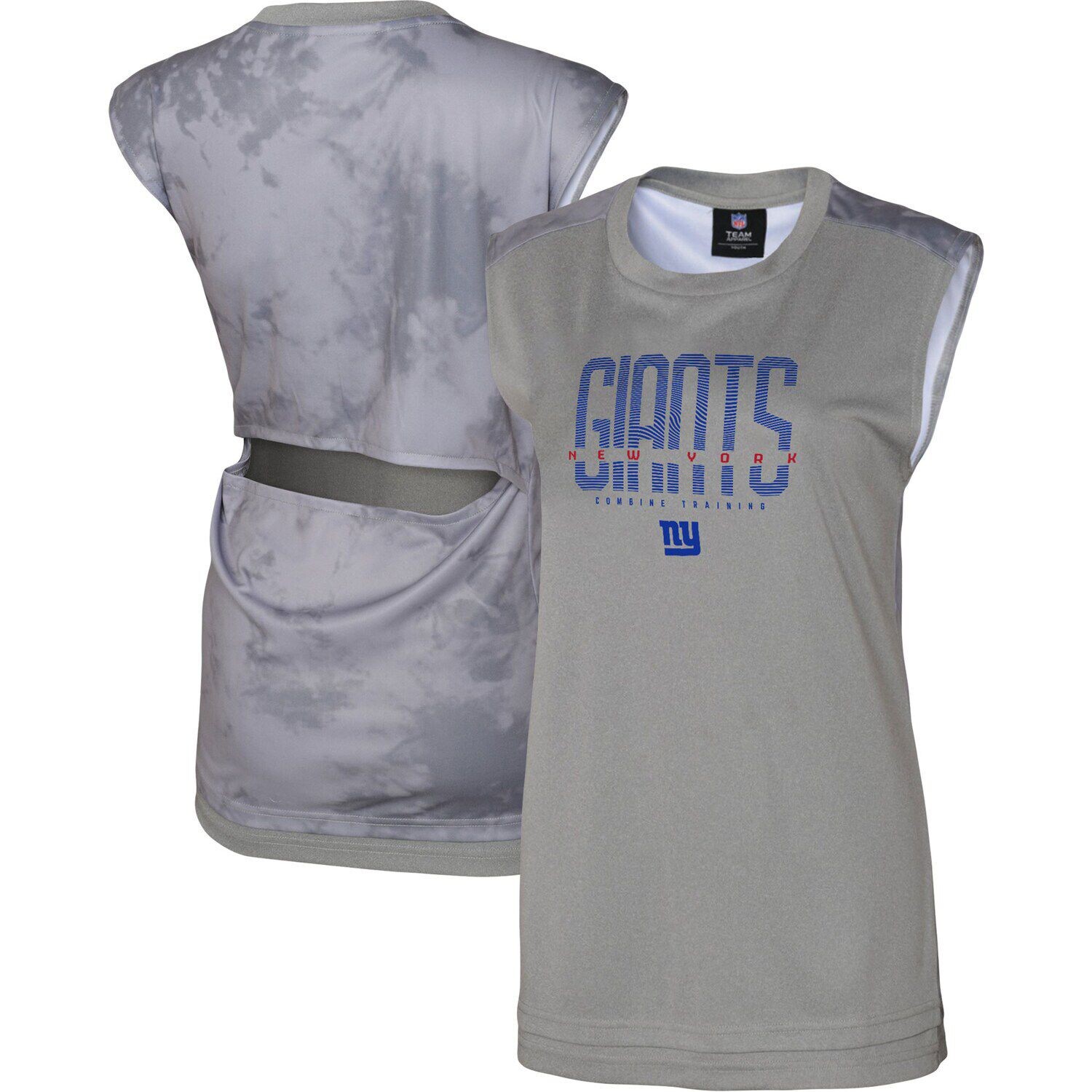 Женская серая майка New York Giants No Sweat Outerstuff, Серый, Женская серая майка New York Giants No Sweat Outerstuff 
Женская серая майка New York Giants No Sweat Outerstuff, Серый, Женская серая майка New York Giants No Sweat Outerstuff