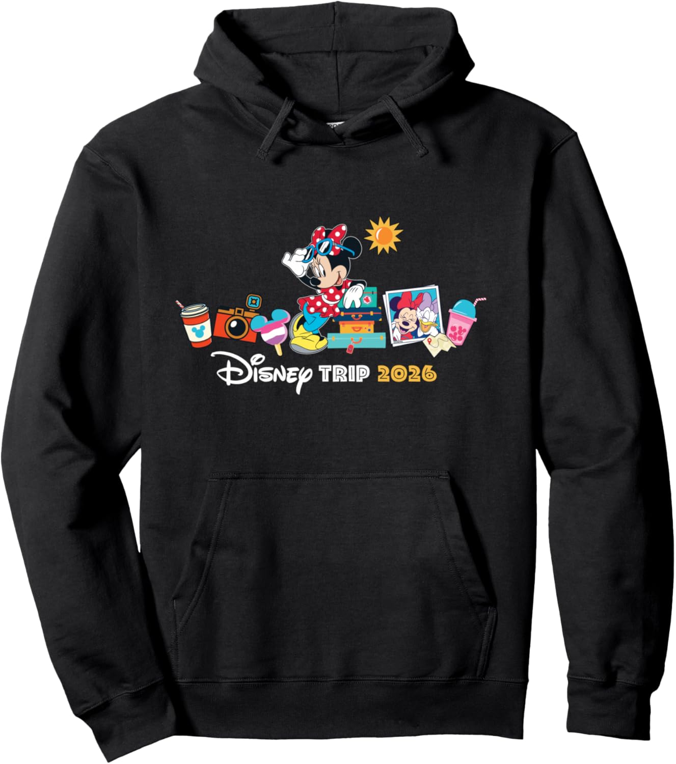 Худи Disney Minnie Mouse Disney Trip 2026 Retro Vacation в стиле ретро, черный
Худи Disney Minnie Mouse Disney Trip 2026 Retro Vacation в стиле ретро, черный
