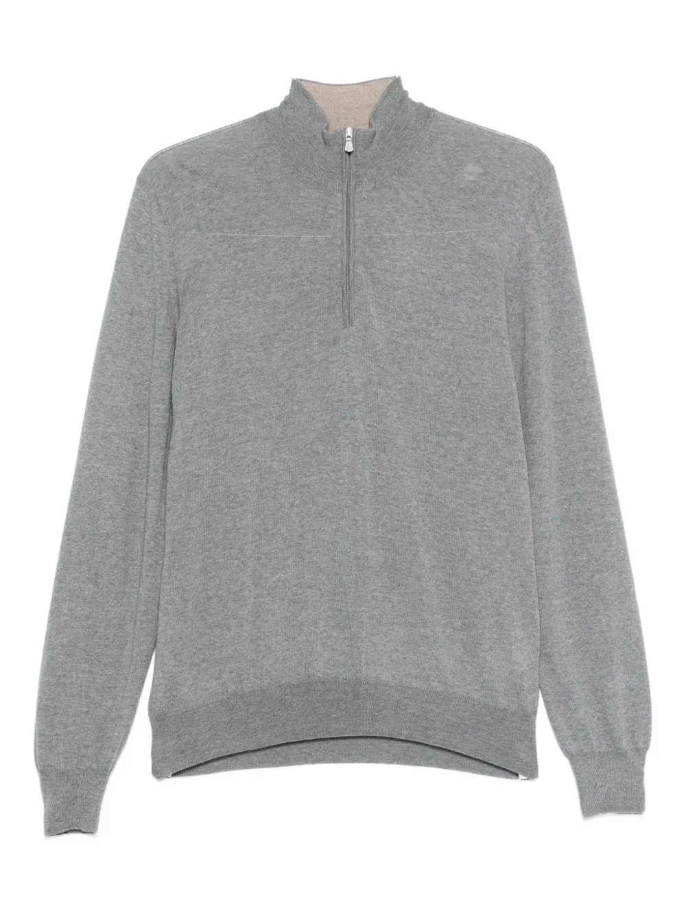 Свитер на молнии до половины Gran Sasso, серый
Свитер на молнии до половины Gran Sasso, серый